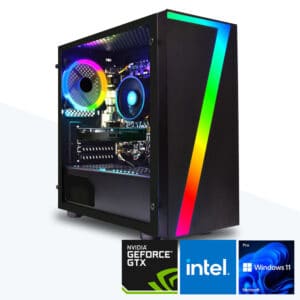 PC Ordinateur Gaming Pack Intel Coeur i7 16GB 1TB Win10 2GB GT710 Rapide